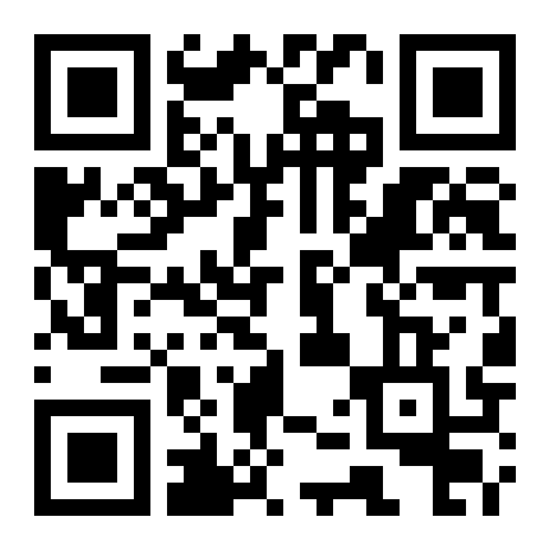 QR code to download the app.